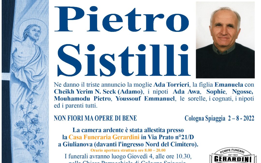 PIETRO SISTILLI