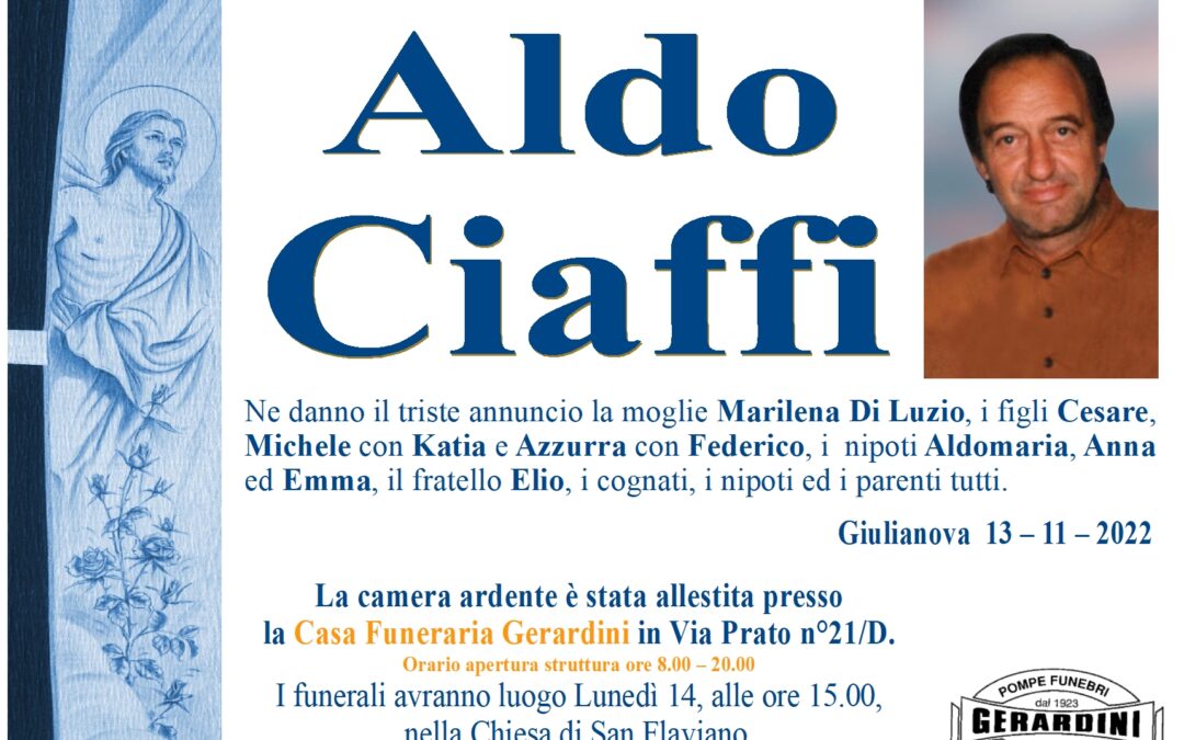 ALDO CIAFFI