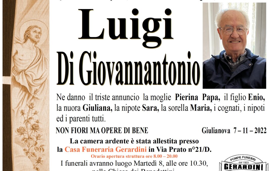 LUIGI DI GIOVANNANTONIO