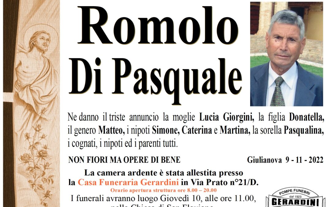 ROMOLO DI PASQUALE