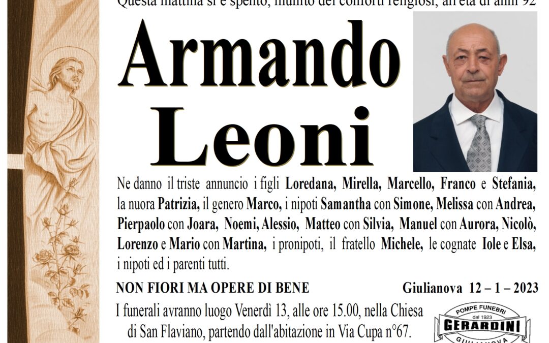 ARMANDO LEONI