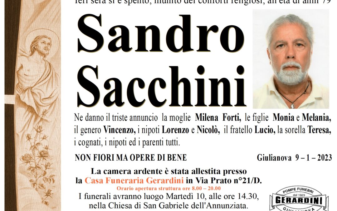 SANDRO SACCHINI