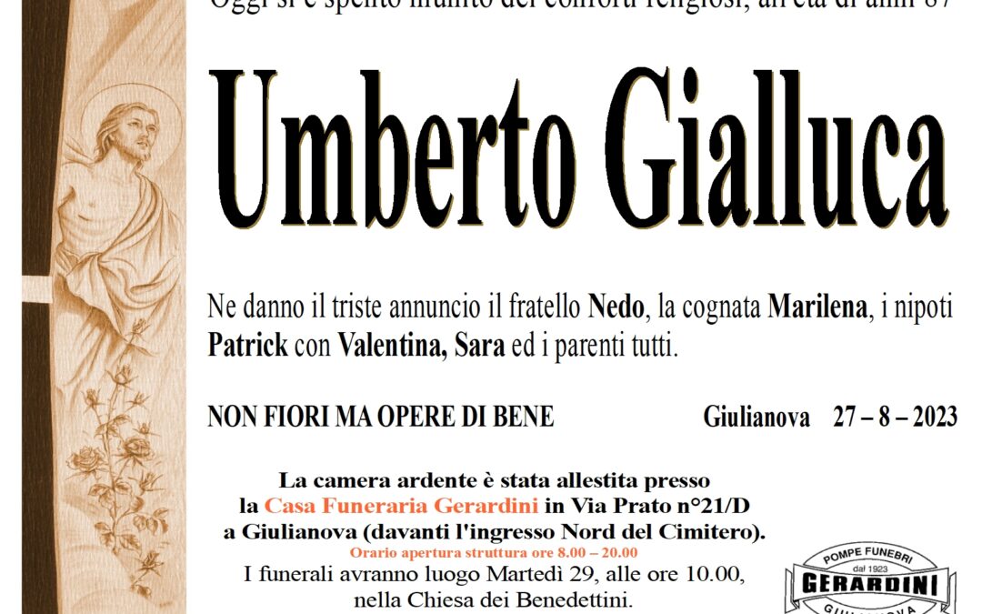 UMBERTO GIALLUCA