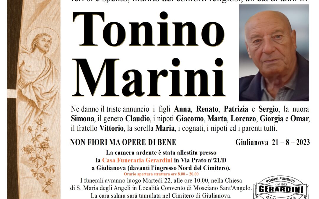 TONINO MARINI