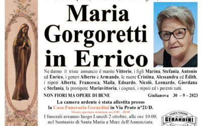 MARIA GORGORETTI IN ERRICO