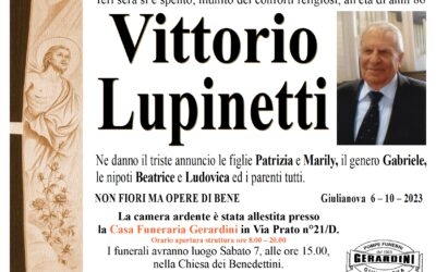 VITTORIO LUPINETTI