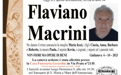 FLAVIANO MACRINI