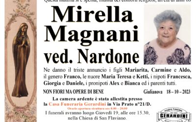 MIRELLA MAGNANI VED. NARDONE