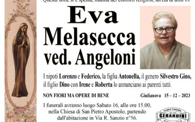 EVA MELASECCA ved. ANGELONI