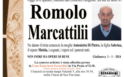 ROMOLO MARCATTILII