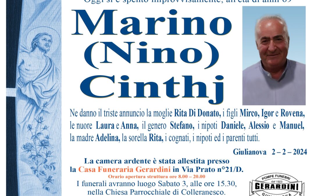 MARINO (NINO) CINTHJ