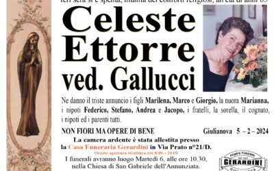 CELESTE ETTORRE VED. GALLUCCI