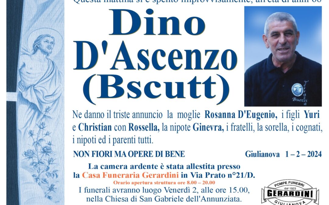 DINO D’ASCENZO