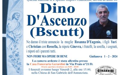 DINO D’ASCENZO