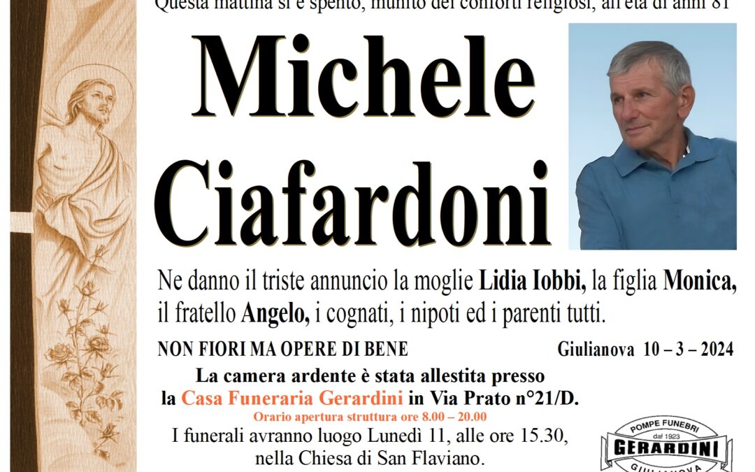 MICHELE CIAFARDONI