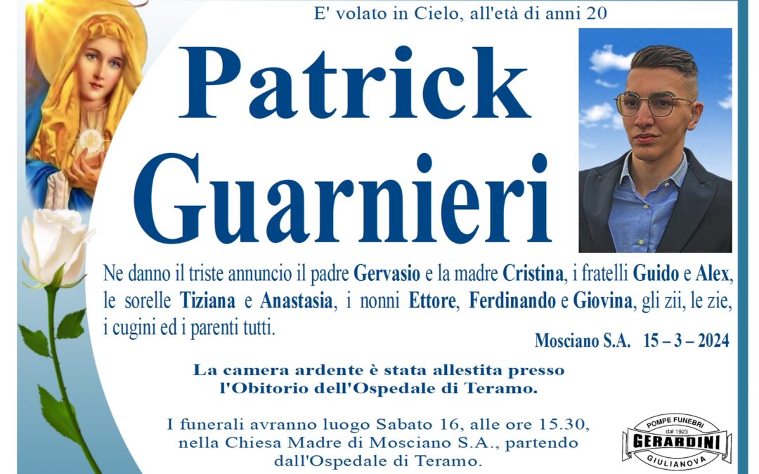 PATRICK GUARNIERI