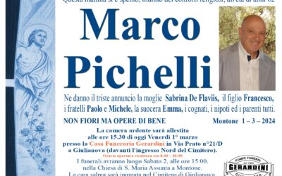 MARCO PICHELLI