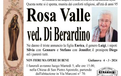 ROSA VALLE VED. DI BERARDINO