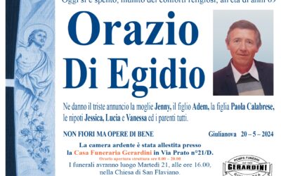 ORAZIO DI EGIDIO