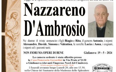 NAZZARENO D’AMBROSIO