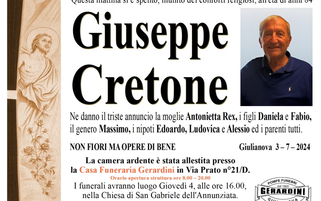 GIUSEPPE CRETONE