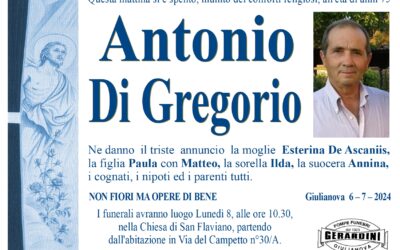 ANTONIO DI GREGORIO