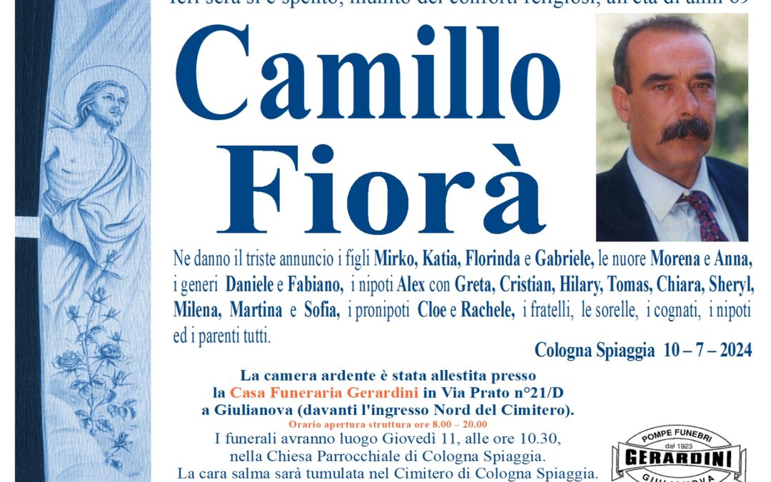 CAMILLO FIORA’