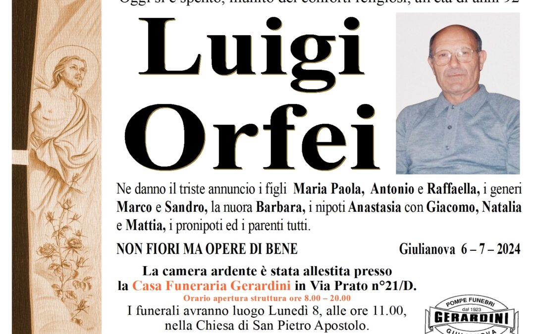 LUIGI ORFEI