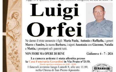 LUIGI ORFEI