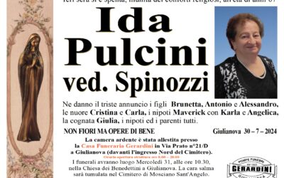 IDA PULCINI VED. SPINOZZI