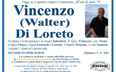 VINCENZO (WALTER) DI LORETO