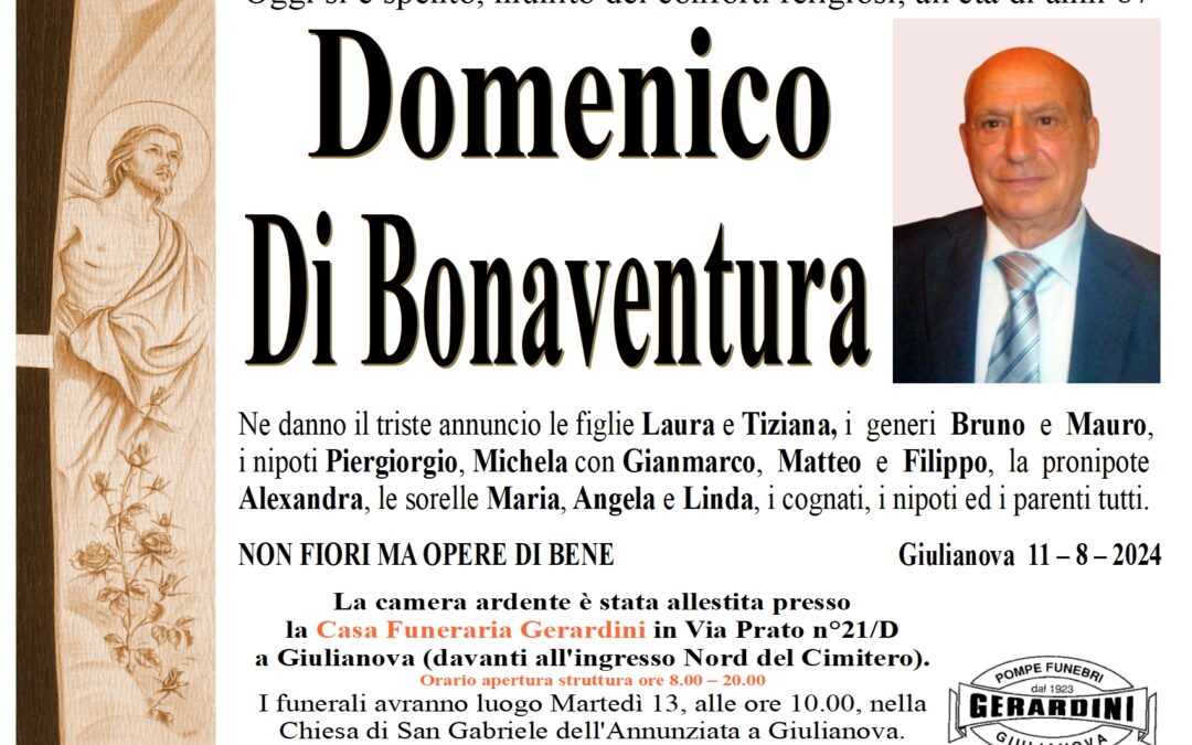 DOMENICO DI BONAVENTURA