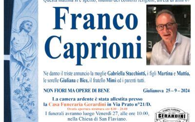 FRANCO CAPRIONI