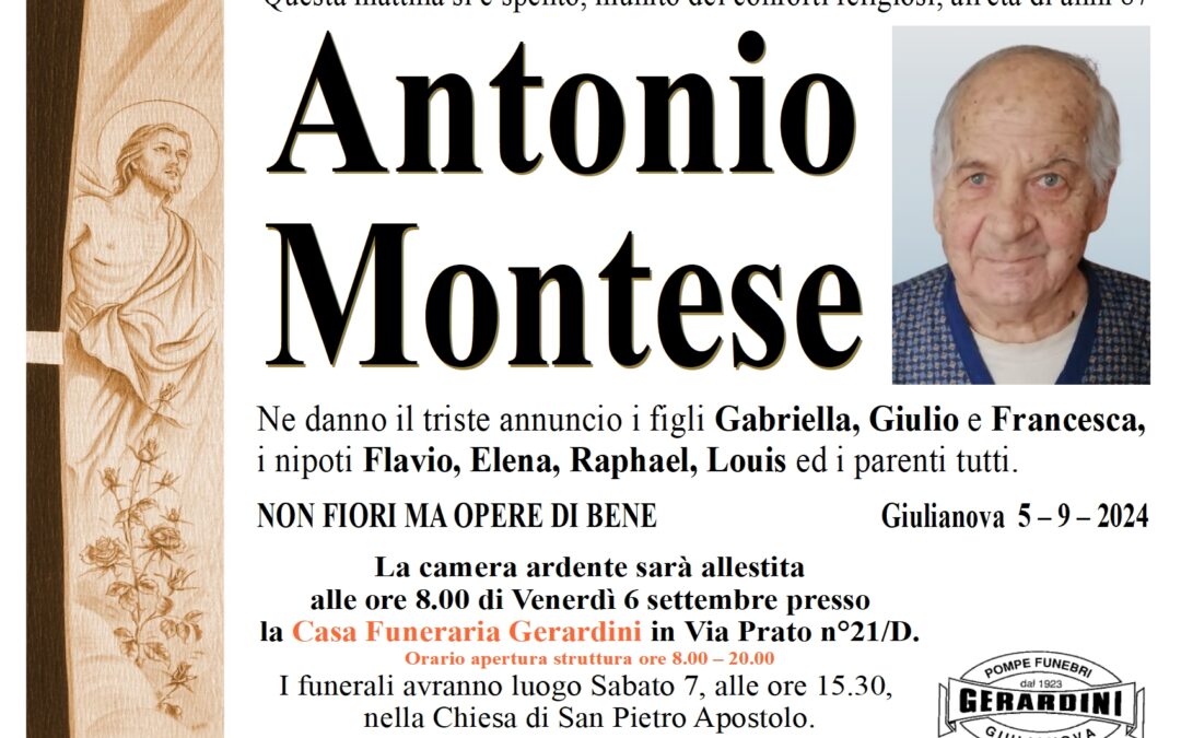 ANTONIO MONTESE