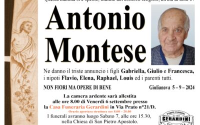 ANTONIO MONTESE