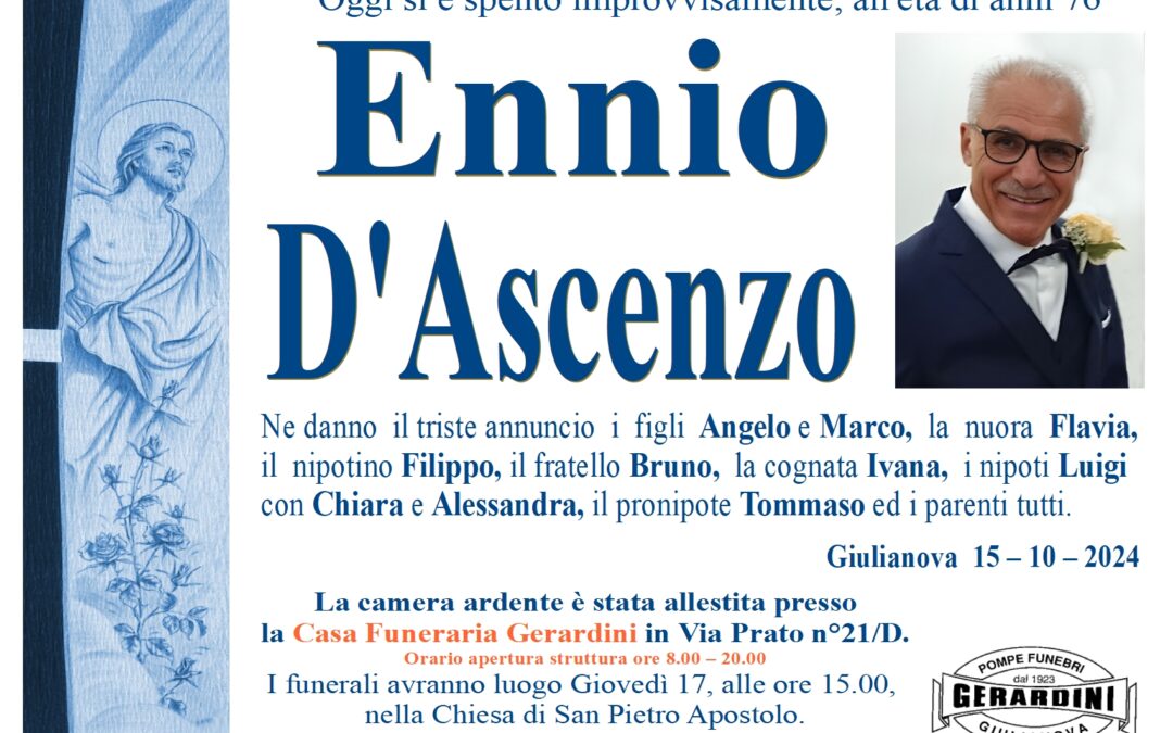 ENNIO D’ASCENZO