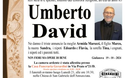 UMBERTO DAVID