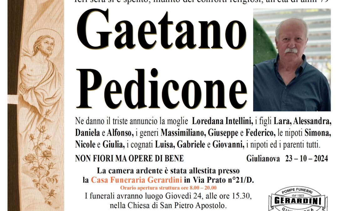 GAETANO PEDICONE