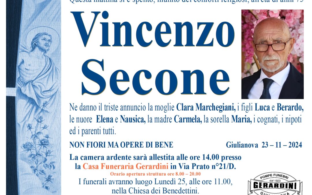 VINCENZO SECONE