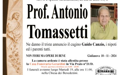 ANTONIO TOMASSETTI