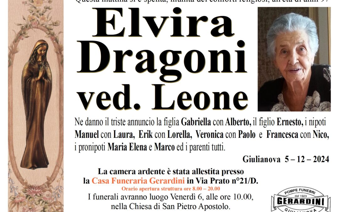 ELVIRA DRAGONI VED. LEONE