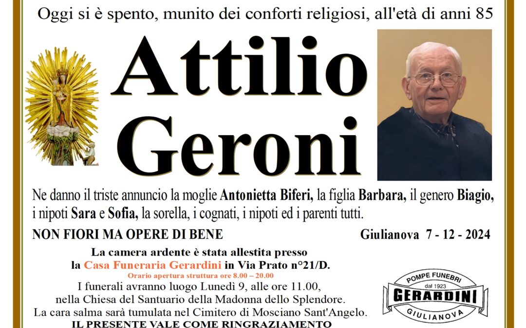 ATTILIO GERONI