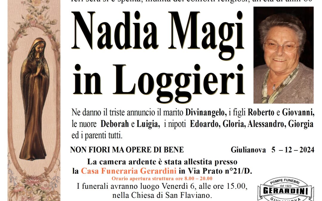 NADIA MAGI IN LOGGIERI